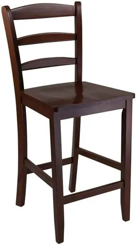 Miniatura 4 de Winsome Taburete trasero de escalera de bar de 29 pulgadas, juego de 2