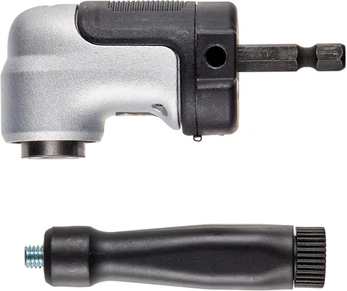 Miniatura 2 de DEWALT Adaptador de taladro de ángulo recto FLEXTORQ, sistema 4 en 1, eje flexible recto compacto de 12 pulgadas, adaptador de taladro de 90 grados