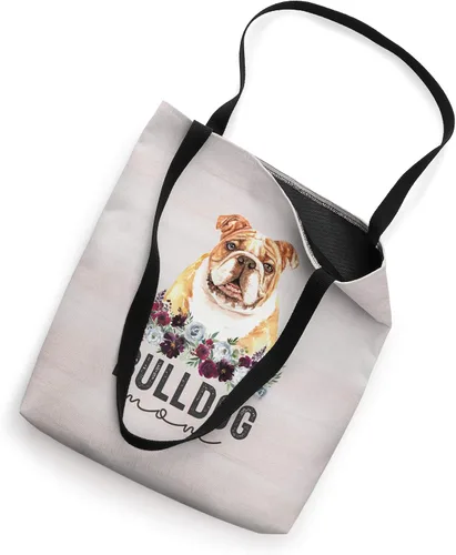 Miniatura 2 de Bolsa de mano con diseño floral Bulldog English