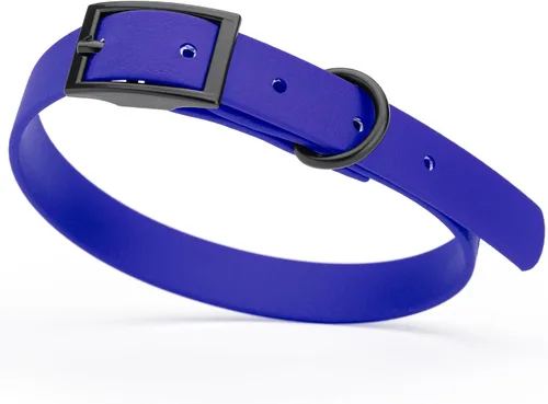 Miniatura 142 de Dogline Biothane - Collar impermeable para perro con hebilla de liberación rápida, resistente cincha de nailon recubierta con resistente y a prueba