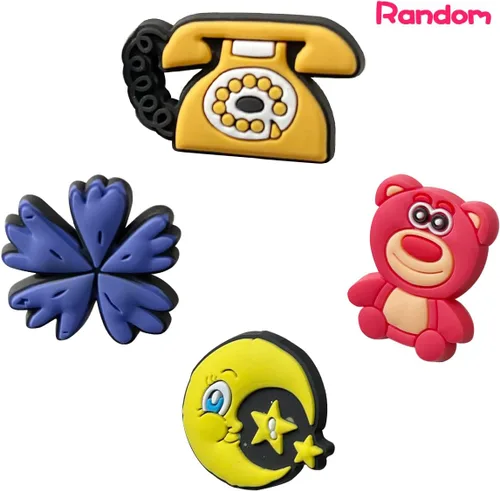 Miniatura 2 de Chankai 3050100125 dijes aleatorios para zapatos zuecos, zapatos, pulsera, decoración de zapatos, regalos de fiesta, Cloruro de polivinilo