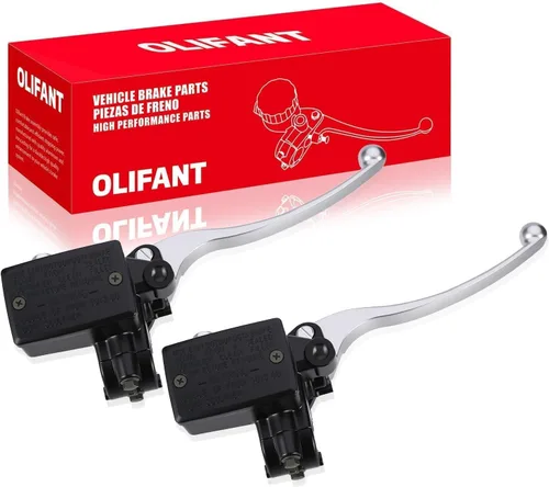 Miniatura 11 de OLIFANT Mango de cilindro maestro de freno delantero para Honda ATV FourTrax 300/Foreman 450 500 400/Rancher 350 Recon 250/Rincon 650/400ex 300ex