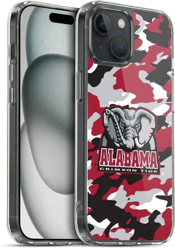 Miniatura 438 de Head Case Designs Funda de gel suave con licencia oficial de la Universidad de Alabama UA Collage compatible con Apple iPhone 13 Pro Max