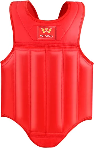Miniatura 5 de Wesing - Protector de pecho para artes marciales Muay Thai, boxeo y MMA