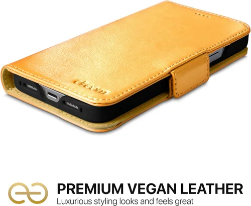 Miniatura 9 de Dreem Fibonacci - Funda tipo cartera para iPhone 13 Pro Max Funda 2 en 1 a prueba de golpes y funda desmontable de piel vegana, compatible