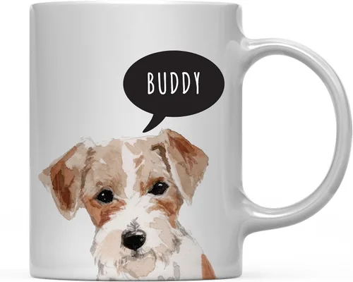 Miniatura 59 de Andaz Press Taza de café personalizada de 11 onzas para perro, Shih Tzu Shorter Haired Up Close, paquete de 1 Shih Tzu pelo más corto personalizado