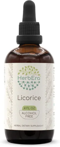 Tintura de extracto de hierbas sin alcohol B120, superconcentrada (Kan tsau, Glycyrrhiza Glabra) 4 onzas líquidas