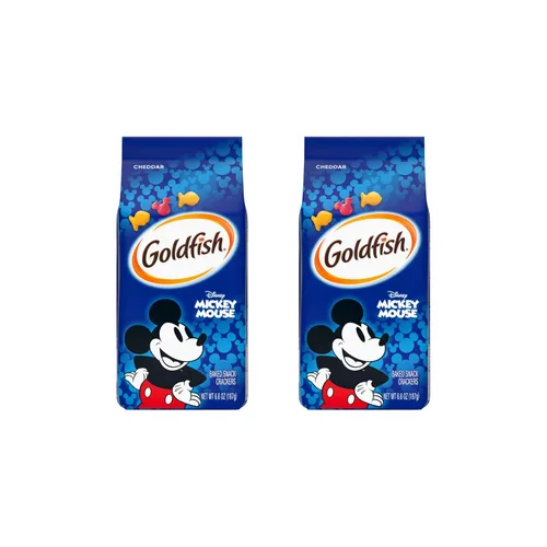 Miniatura 36 de Goldfish Mega Bites Galletas de Queso Cheddar Fuerte, Bolsa de 5.9 Oz