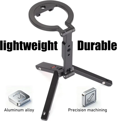 Miniatura 8 de Soporte de trípode Magsafe - [Ultra-compacto] trípode magnético de aluminio para iPhone 17 16 15 14 Pro Max, soporte flexible para teléfono celular