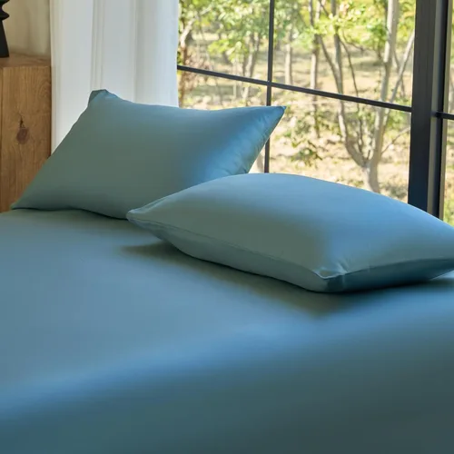 Miniatura 16 de Juego de fundas de almohada DOZ, 100% viscosa derivada del bambú, cultivada orgánicamente, extremadamente suave, sedosa, transpirable, refrescante