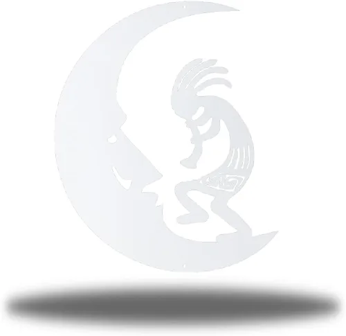 Miniatura 9 de Riverside Designs Kokopelli - Arte de pared de acero para exteriores, resistente e impermeable, fabricado en Estados Unidos