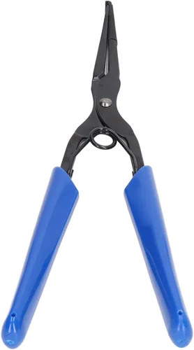 Miniatura 3 de Pelacables de fibra óptica, alicates de punta larga de brida para conexión de fibra que inserta la herramienta de extracción, pelacables con mango