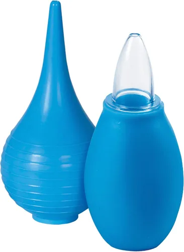 EZY DOSE Jeringa de oído y aspirador nasal para niños, alivio sinusal y chupador de moco para bebés y niños pequeños, fácil de limpiar y apto para