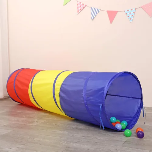 Miniatura 8 de Túnel de juego gateando para niños [túnel de arco iris portátil emergente] para niños, niños pequeños, niños y niñas, mascotas, perros y gatos