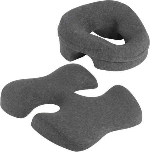 Miniatura 7 de Almohada de masaje boca abajo, almohada boca abajo para dormir, cojín ergonómico para la cabeza y cojín de pecho, cojín de masaje para dormir