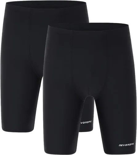 Miniatura 18 de DEVOROPA Jammers de Natación para Niños, Trajes de Baño de Equipo Competitivo Juvenil, Traje de Baño de Carreras, Pantalones Cortos de Natación