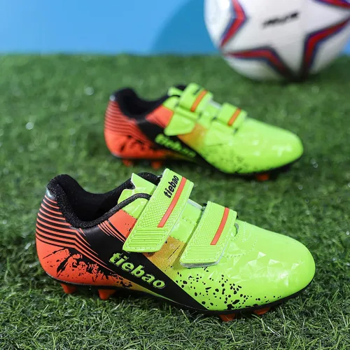 Miniatura 6 de MiFeloo Botas de fútbol para niños, deportes al aire libre, HGAG, zapatos de entrenamiento para niños y niñas, zapatos de entrenamiento
