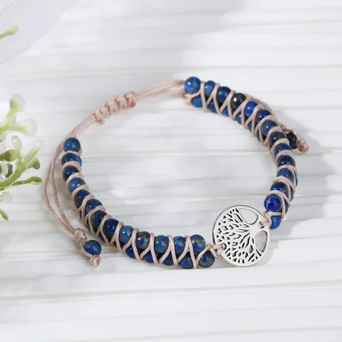 Miniatura 5 de JoycuFF Pulseras de piedra natural para hombres y mujeres, regalos de pareja para novia, novio, esposa, marido, joyería de amistad para él o ella