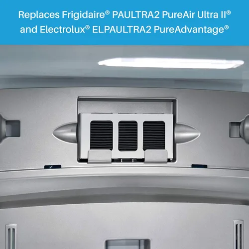 Miniatura 5 de SpiroPure SP-FRAIR2 - Filtro de aire puro para refrigerador 242047805, Pure Air Ultra 2, PureAir Ultra II, PAULTRAII2PK, 5303918847, AP6285787
