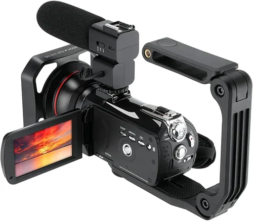 Miniatura 3 de ORDRO Videocámara con Zoom Óptico para Transmisión en Vivo UHD 4K, AC5 Plus, Cámara para Vlogging de YouTube, Pantalla Táctil Giratoria, Anti-Shake