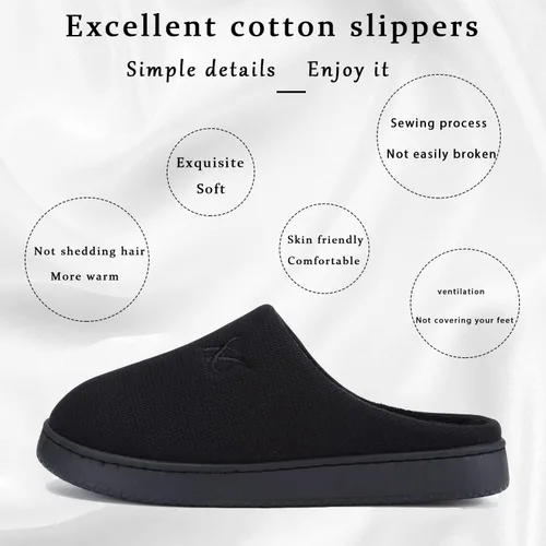 Miniatura 4 de Pantuflas de espuma viscoelástica para mujer y hombre.