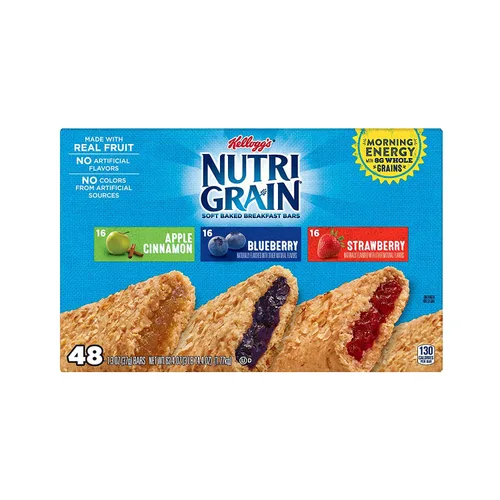 Miniatura 4 de Kellogg's Nutri-Grain - Barra de desayuno variada, 1.3 onzas, 48 unidades (paquete de 2)