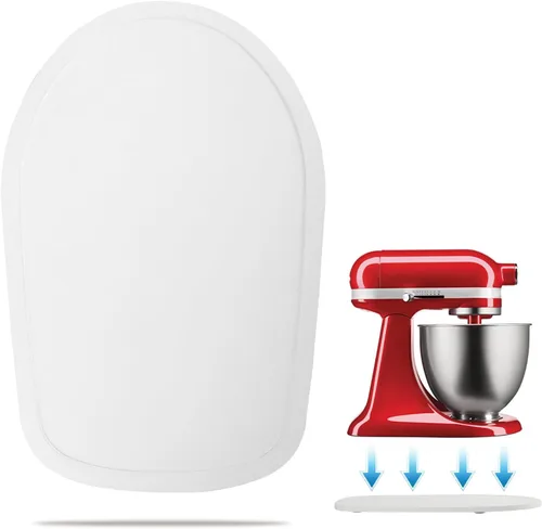 Miniatura 17 de Mezclador deslizante de bambú compatible con ayuda de cocina Bowl Lift 5-8 Qt Stand Mixer - Mover de almacenamiento de cocina Organizador deslizante
