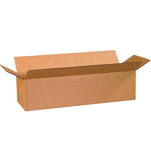 PARTNERS BRAND Cajas de cartón corrugado largas de 24 x 8 x 6 pulgadas, largas, 24 pulgadas de largo x 8 pulgadas de ancho x 6 pulgadas de alto,