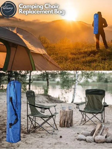 Miniatura 6 de Bolsa de repuesto para silla de camping plegable, silla de campamento portátil, hamaca, esterilla de yoga, paraguas, tiendas de campaña, trípodes