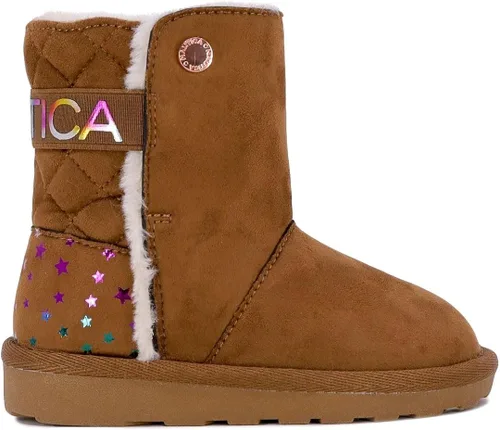Miniatura 2 de Nautica Kids Girls Boot With Sherpa Fur For Snow And Winter-Warm Ankle Slipper Bootie (Big Kid - Little Kid - Toddler)
