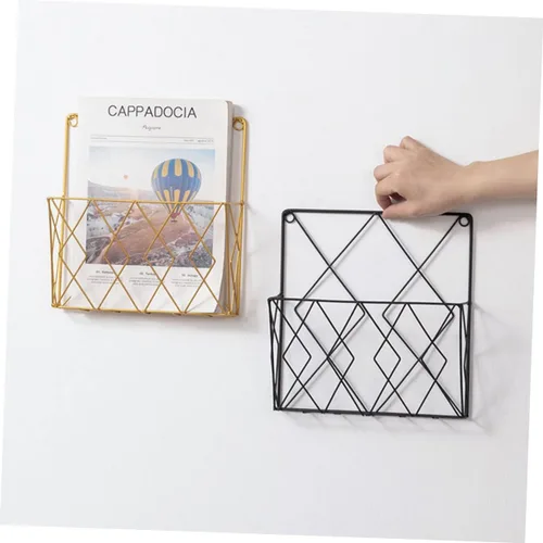 Miniatura 8 de IMIKEYA Estante de libros montado en la pared para apuestas