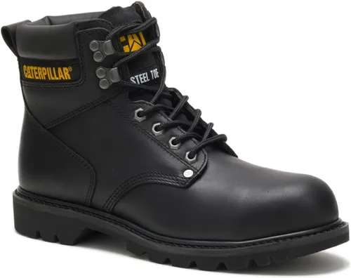 Miniatura 4 de CAT Botas de trabajo Second Shift con punta de acero para hombre Negro