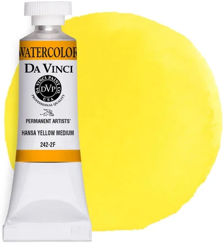 Miniatura 42 de DA VINCI PAINTS Pintura de acuarela para artista profesional, Gamboge (tono), 0.5 fl oz