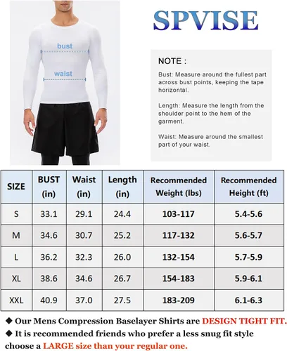 Miniatura 5 de Camiseta de compresión para hombre, de manga larga, atlética, para entrenamiento, camiseta deportiva activa, camiseta interior de ajuste seco