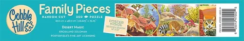 Miniatura 6 de Cobble Hill Family Piece's 350 Puzzle – Desert Magic – Póster de muestra incluido
