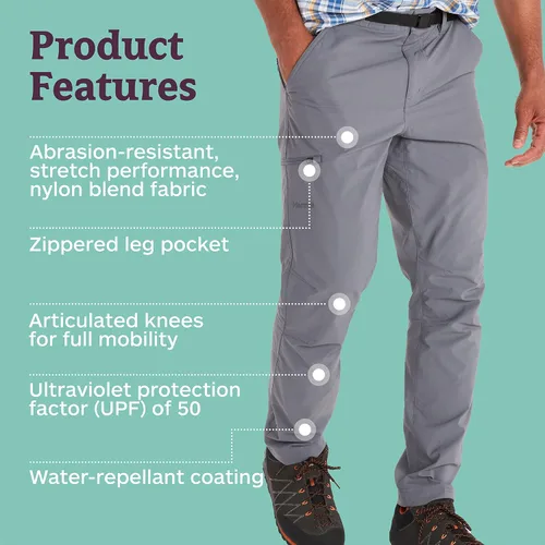 Miniatura 4 de MARMOT Arch Rock Pant Lightweight, Water-Resistant, UPF Protection