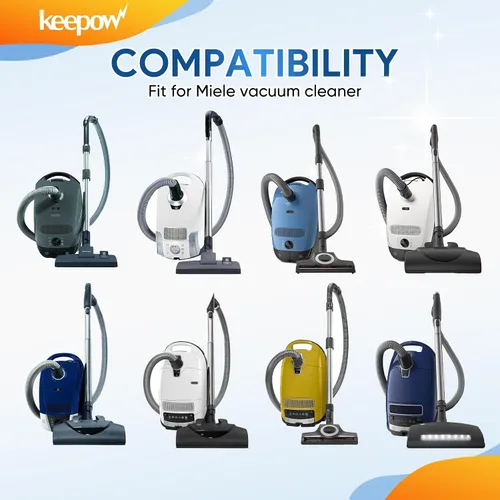 Miniatura 2 de KEEPOW 285-3 Accesorios de vacío Cabezal de cepillo compatible con Miele Compact Canister C1 Combination, cepillo clásico liso para piso