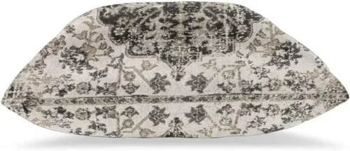 Miniatura 3 de Juego de 2 fundas de almohada bohemias de 16 x 16 pulgadas, color negro y marrón, fundas de almohada con patrón de alfombra étnica rústica, fundas