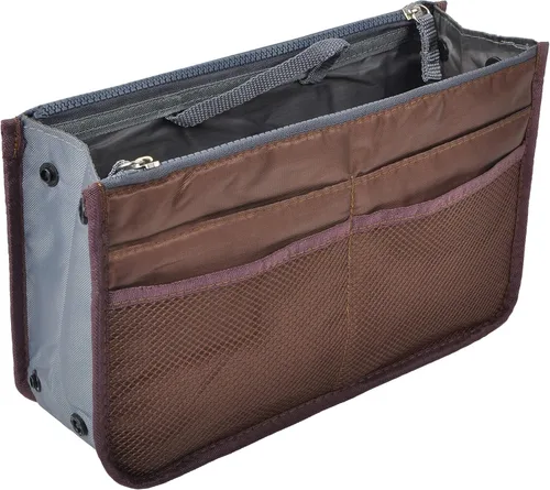 Vercord - Inserto organizador de bolsas (13 bolsillos, 30 colores, 3 tamaños)
