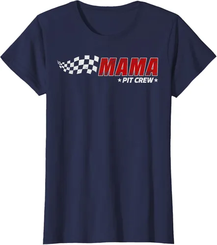 Miniatura 38 de Mama Pit Crew Race Car Birthday Family Matching Pit Crew Camiseta