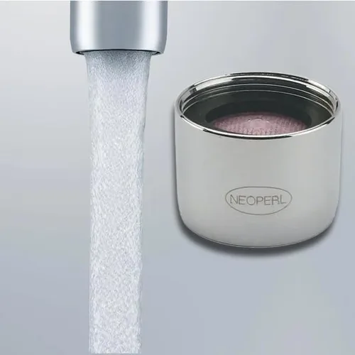 Miniatura 5 de California Stream - Grifo aireador WaterSense de 1.2 gpm Economy Flow Aerated Perlator (paquete de 10, doble)