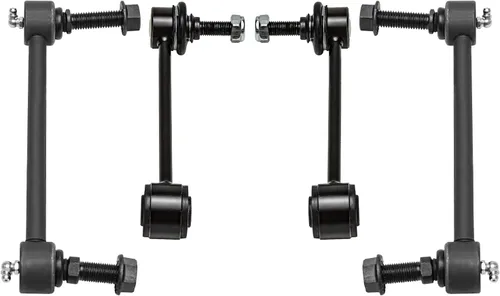 Miniatura 26 de Detroit Axle - 4 barras estabilizadoras AWD para Chrysler 300 2005-2019 Dodge Charger 2005-2008 2005-2008 Magnum Stabilizer Enlaces de extremo