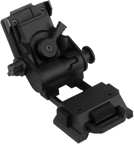 Miniatura 4 de Aetheria Soporte de visión nocturna L4G24 para PVS15/PVS18/GPNVG18, montaje abatible para gafas de visión nocturna para cascos WoSporT Fast (negro)