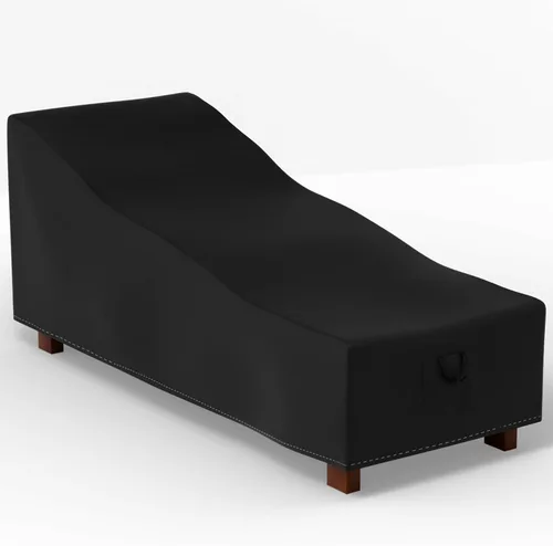 Miniatura 8 de Fundas para tumbonas de patio al aire libre, impermeables, resistentes, 64 pulgadas de largo x 28 pulgadas de ancho x 30 pulgadas de alto, rayas