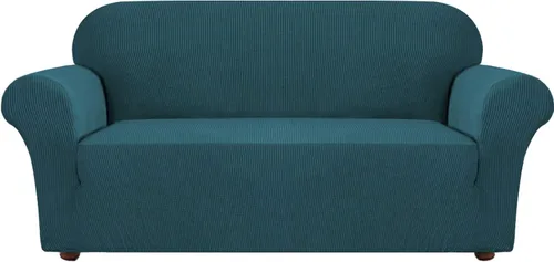 Miniatura 37 de Turquoize Funda elástica para silla reclinable, funda para sofá reclinable, funda de sofá de 1 pieza con bolsillo lateral, funda protectora