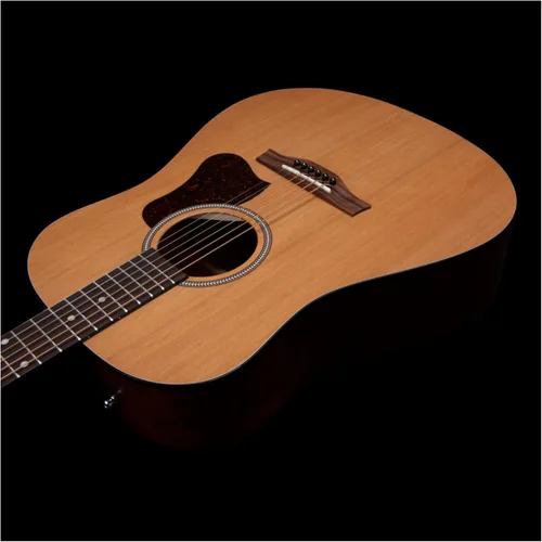 Miniatura 5 de Seagull S6 Cedar - Guitarra acústica delgada original, diapasón de palisandro, SEMI brillante natural