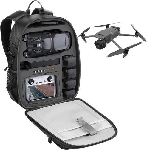 Smatree Mochila Profesional para DJI Mavic 3 Pro, Mochila Impermeable para DJI Mavic 3 Pro Combo/Mavic 3 Pro Cine Accesorios para Drones (NO Negro -