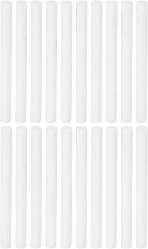 PATIKIL Varillas de filtro de algodón humidificador, 20 piezas de repuesto de mechas de filtro para mini humidificadores USB, difusor portátil (3.15