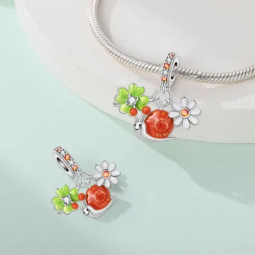 Miniatura 12 de LIGHTDOG Abalorios de plata de ley 925 para pulseras Pandora, collares para mujer, cuentas colgantes, cuentas de joyería, regalos para mujeres