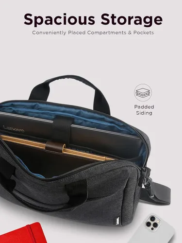 Miniatura 6 de Lenovo T210 - Estuche de transporte para laptop y tablet de 15.6 pulgadas, diseño elegante, tela duradera y repelente al agua